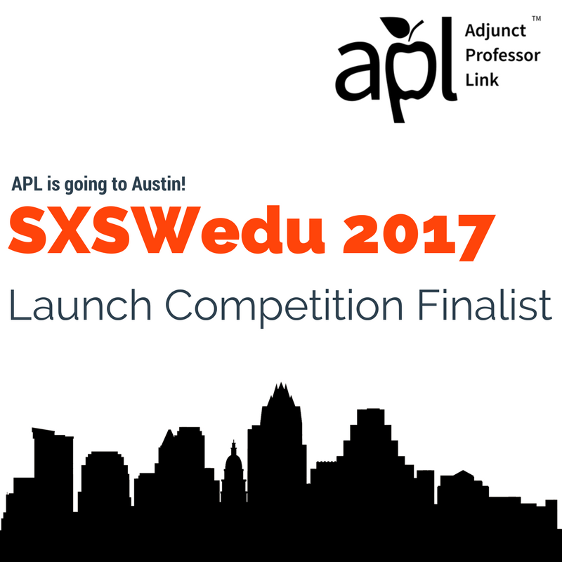 APL is going to Austin! SXSWedu 2017 Launch Competition Finalist