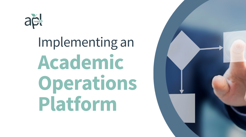 Implementing Academic Operations Quickly