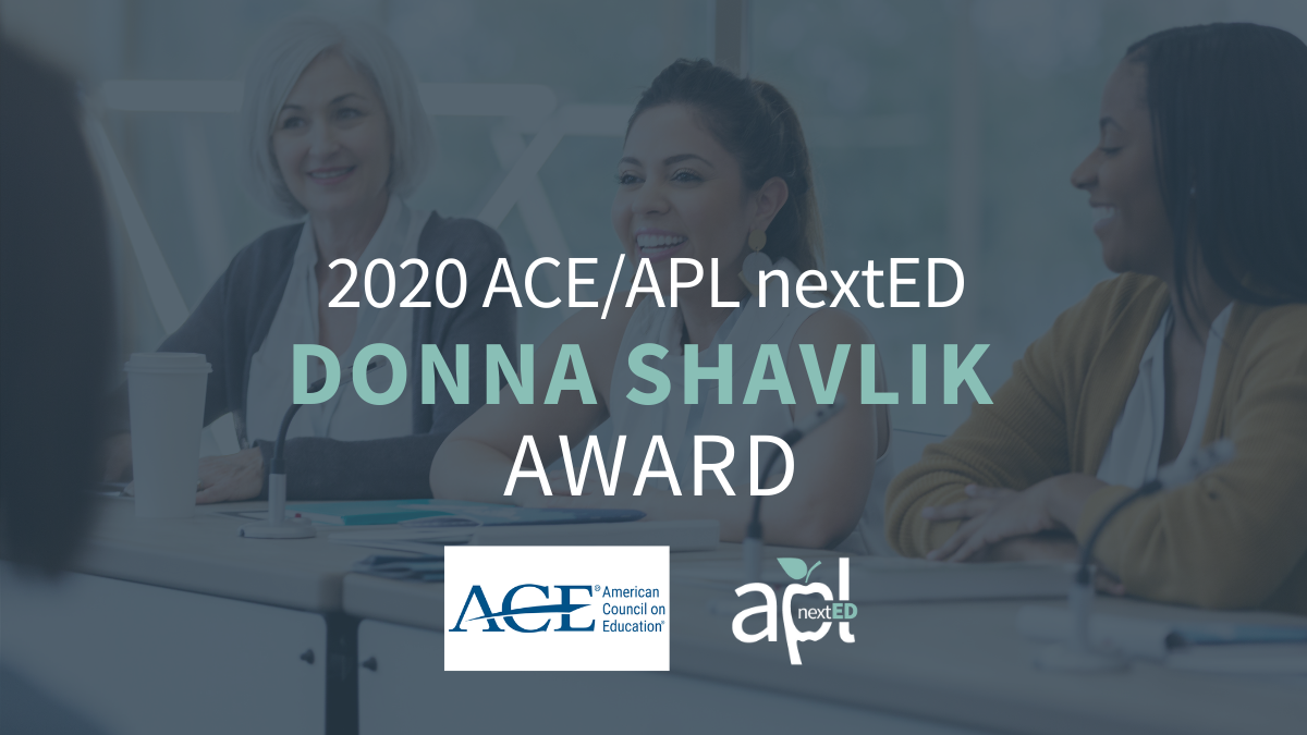 2020 Donna Shavlik Award